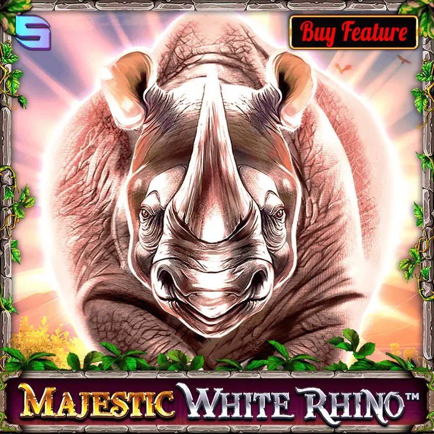 Majestic White Rhino новий слот з носорогом з дикої природи